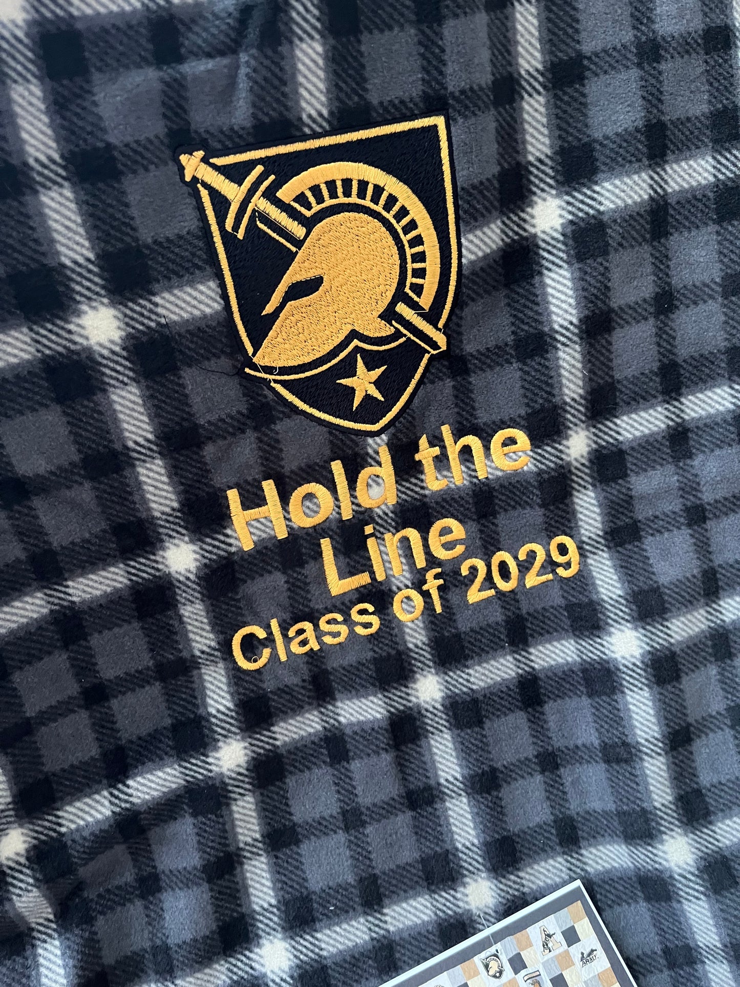 West Point Class Motto Blanket