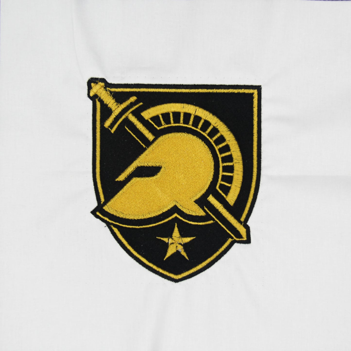 West Point Helmet & Shield Athena - Quilt Block - For Quilts or Decorator Pillows
