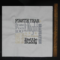 West Point Firstie - Quilt Block - For Quilts or Decorator Pillows