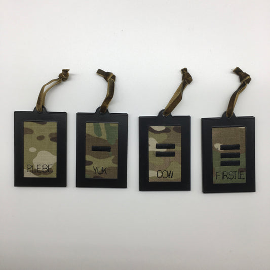 Individual ACU West Point Class Rank Christmas Ornament