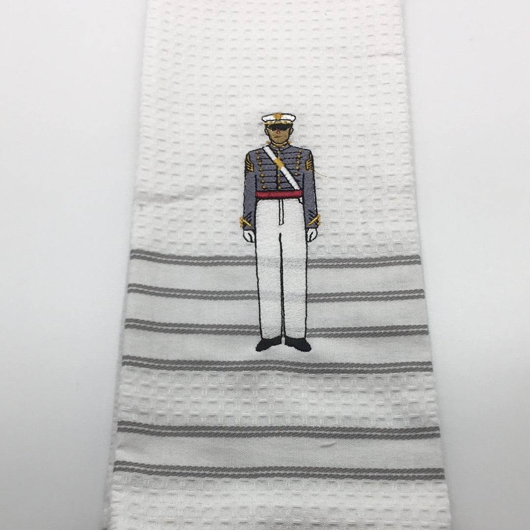 West Point Cadet is Graduation Uniform Hand Towel