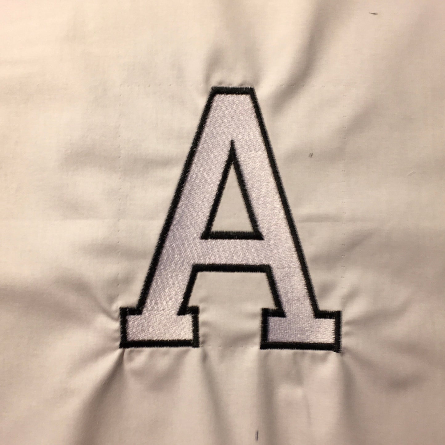 West Point Army A - Quilt Block - For Quilts or Decorator Pillows